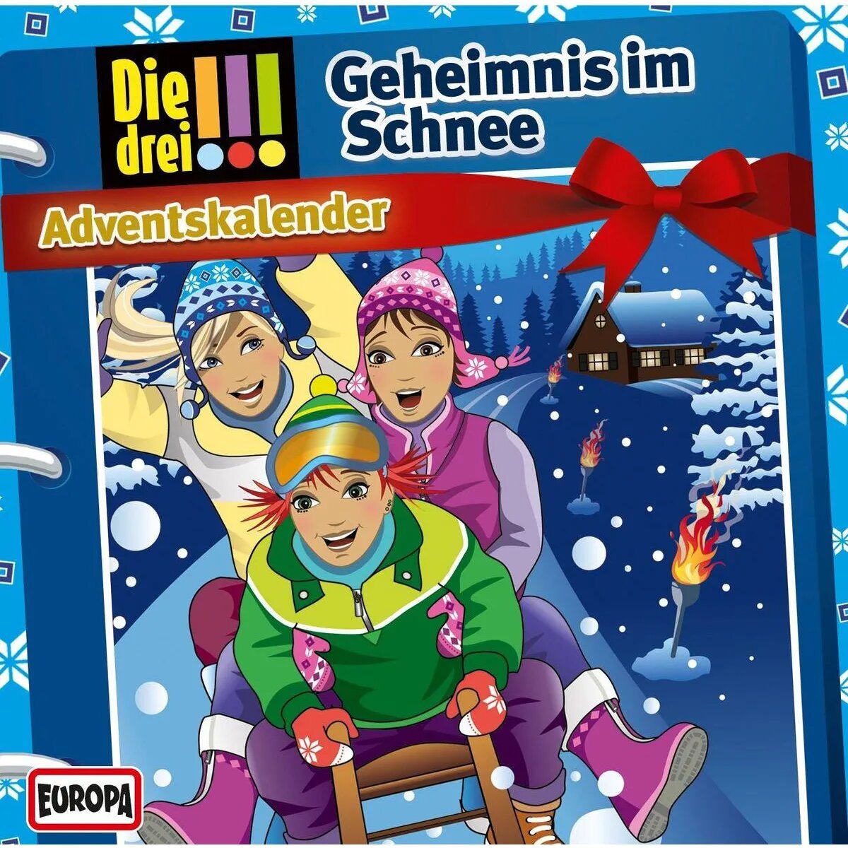 KOSMOS Hörspiel-CD Die drei !!! Adventskalender Geheimnis im Schnee