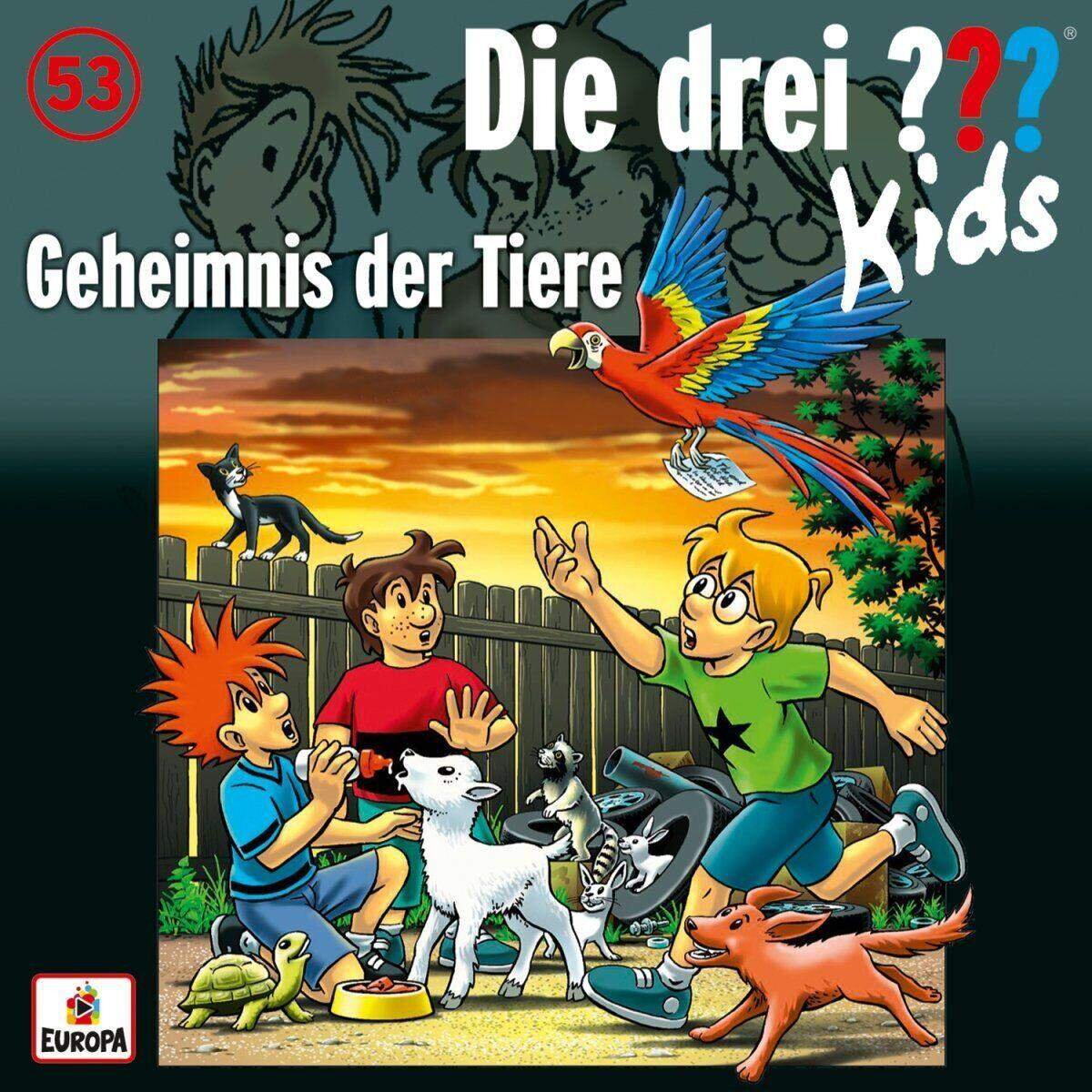 KOSMOS Hörspiel-CD Die drei ??? Kids 53 Geheimnis der Tiere
