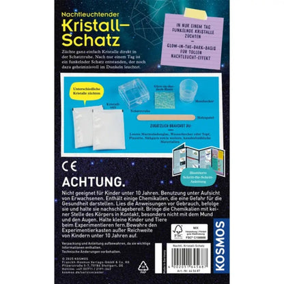 KOSMOS Nachtleuchtender Kristall-Schatz