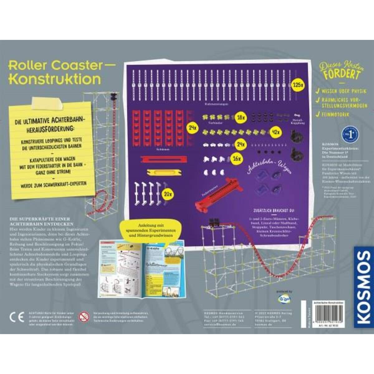 KOSMOS Roller Coaster-Konstruktion