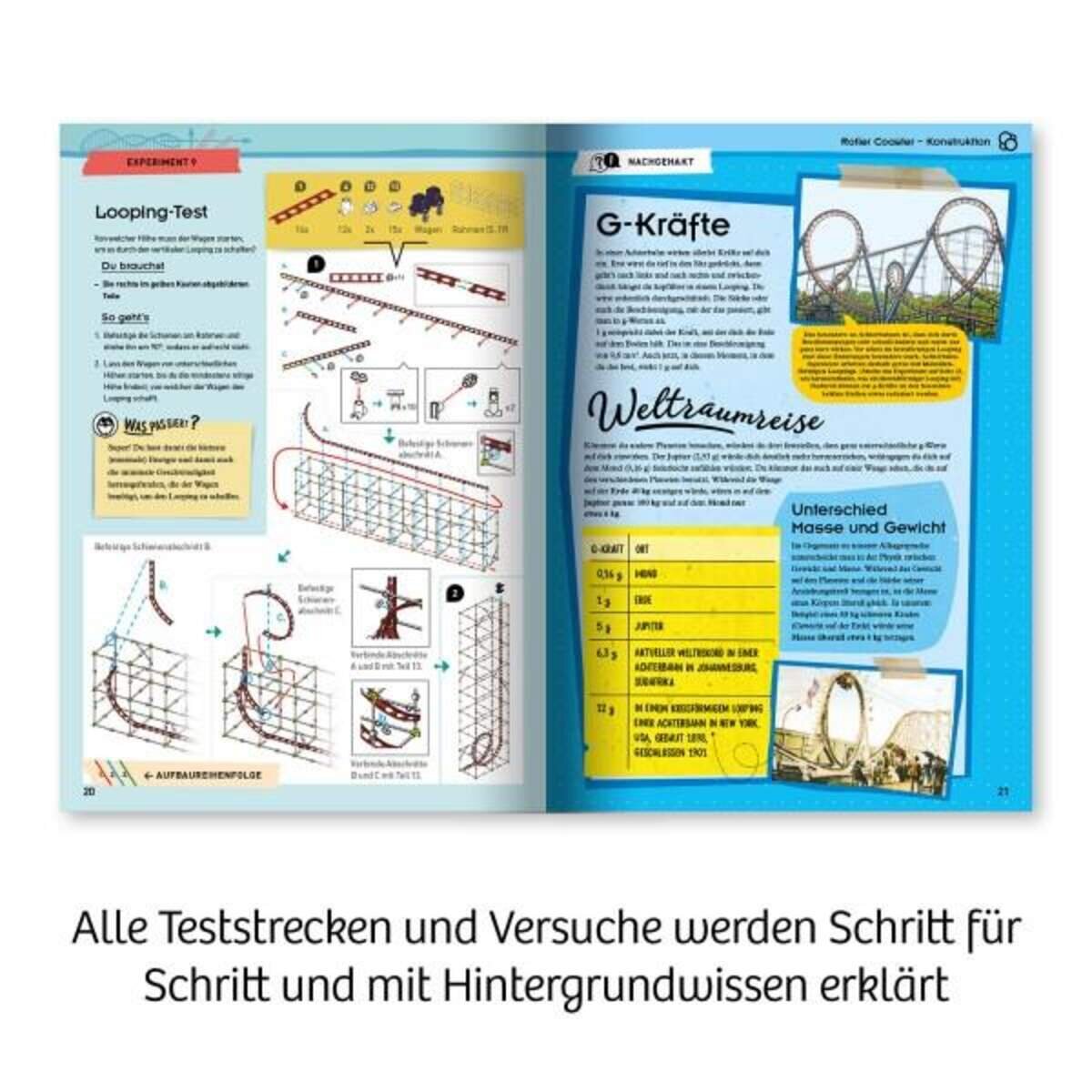 KOSMOS Roller Coaster-Konstruktion