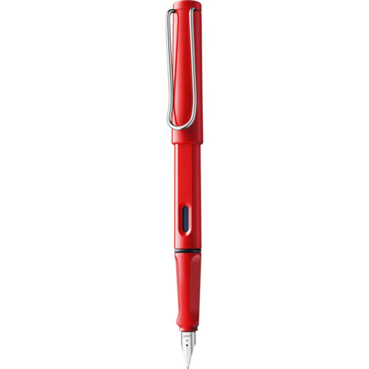 LAMY 016 Füllfederhalter safari red EF T10bl Chromclip