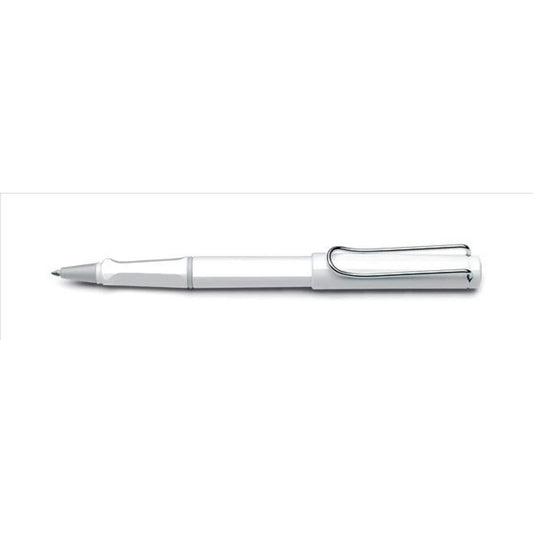 LAMY FH21857 Tintenroller Safari, weiß hochglänzend, Model 319