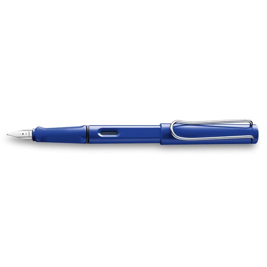 LAMY Füllfederhalter Safari für Linkhänder,Modell 014, blau (sky)