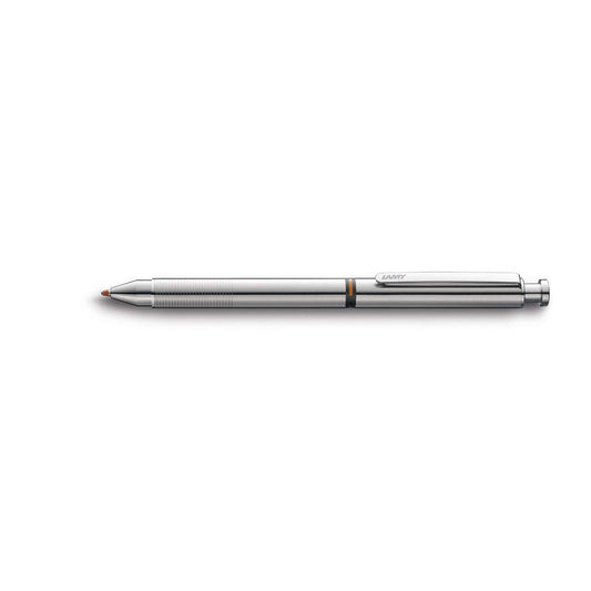 LAMY Tintenrolleri Pen Drei- Systemschreiber aus Stahl, Kugelschreiber, Bleistift, Marker