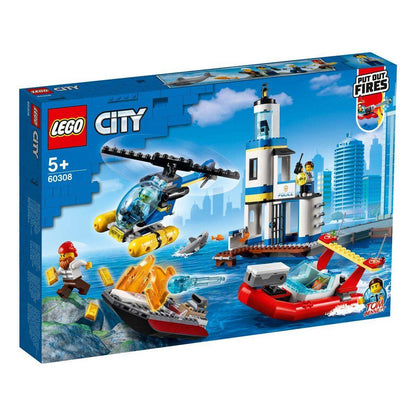 LEGO® City 60308 Polizei und Feuerwehr im Küsteneinsatz
