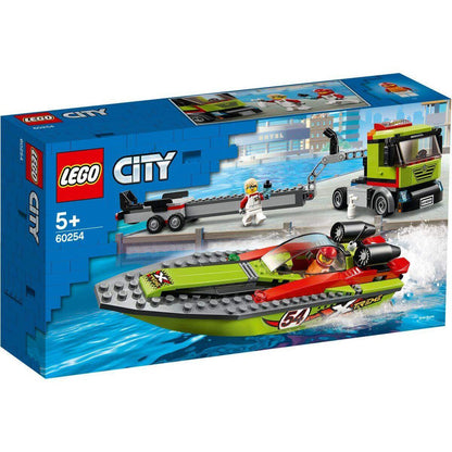 LEGO® City Great Vehicles 60254 Rennboot- Transporter