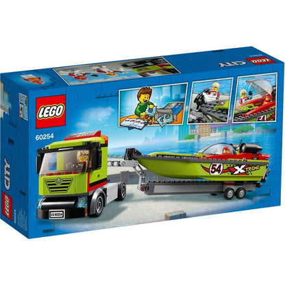 LEGO® City Great Vehicles 60254 Rennboot- Transporter