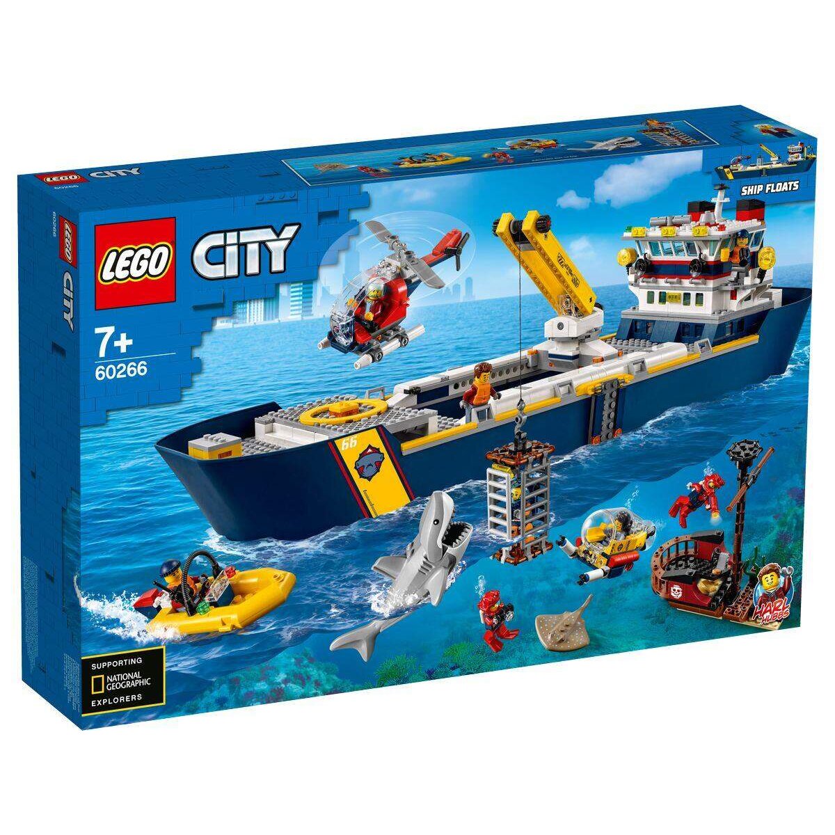 LEGO® City Oceans 60266 Meeresforschungsschiff