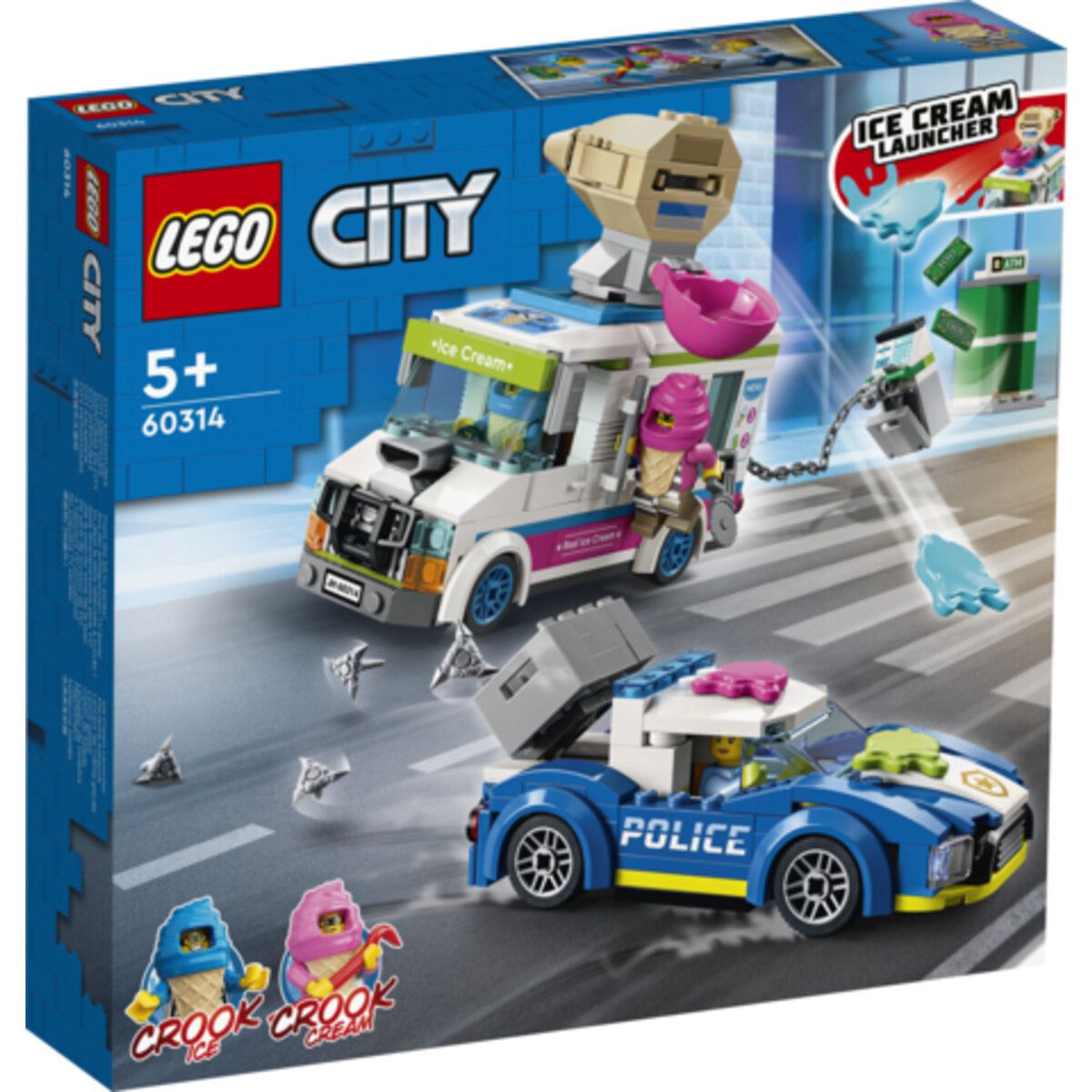LEGO® City Police 60314 Eiswagen-Verfolgungsjagd