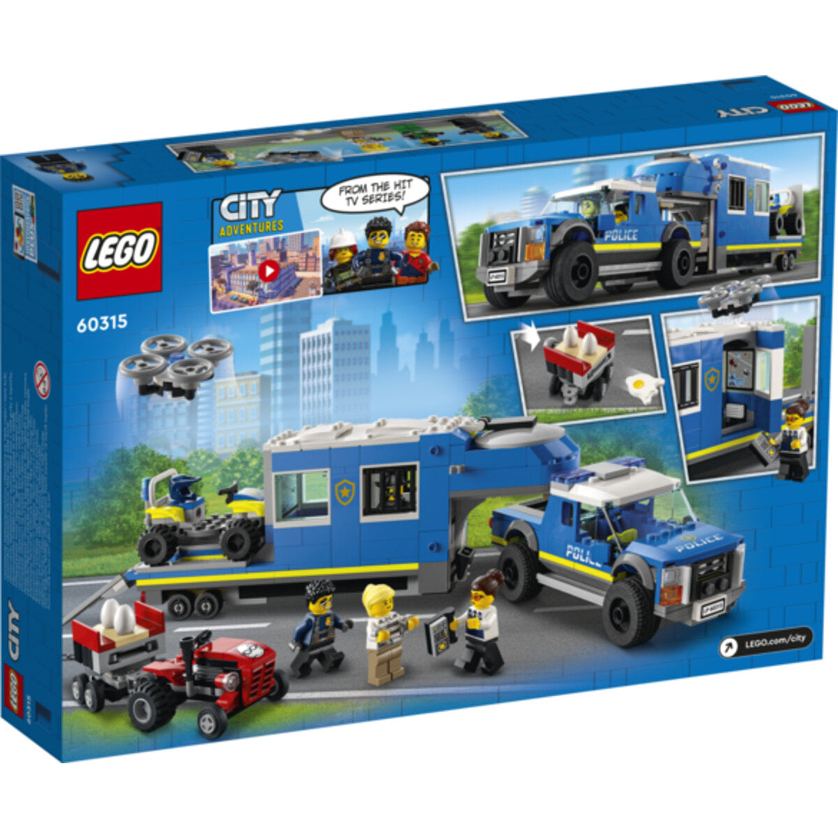 LEGO® City Police 60315 Mobile Polizei-Einsatzzentrale
