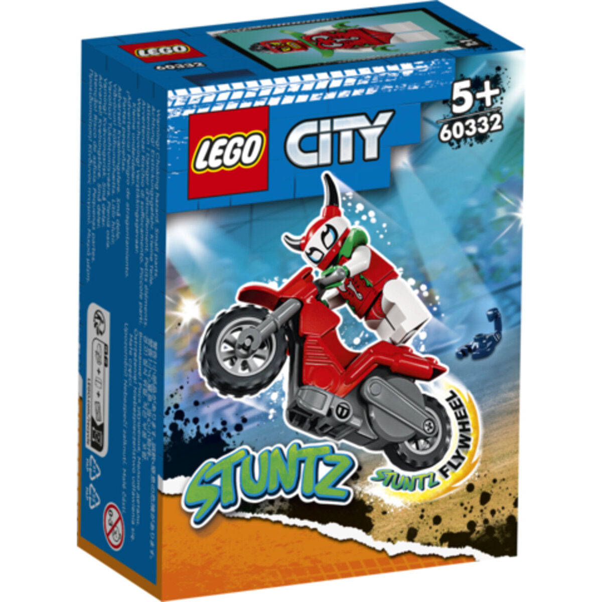 LEGO® City Stunt 60332 Skorpion-Stuntbike