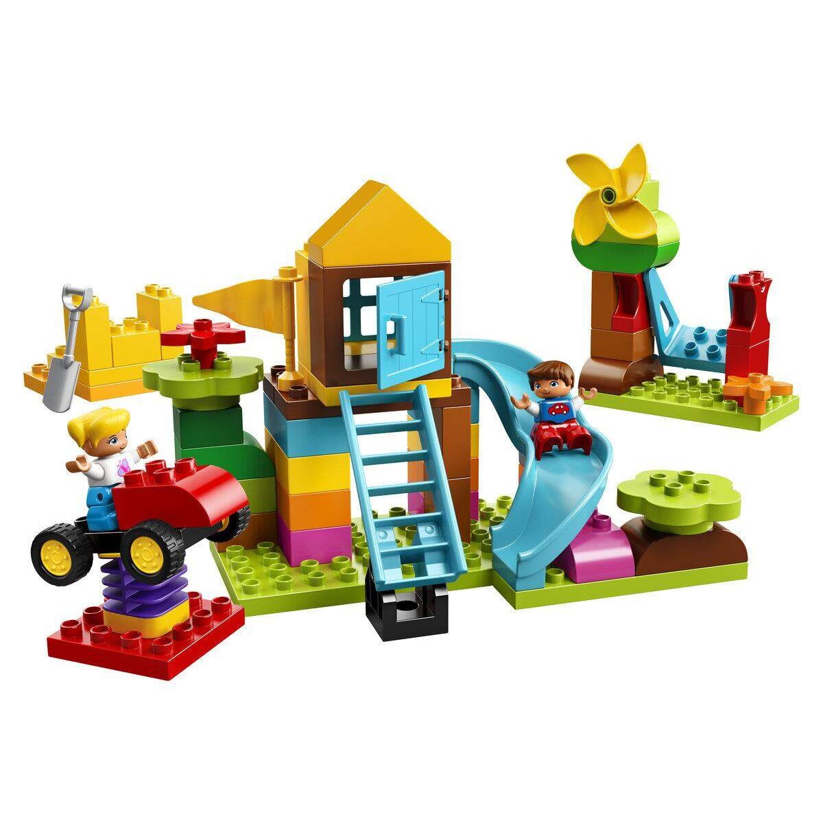 LEGO® DUPLO® 10864 Steinebox mit großem Spielplatz