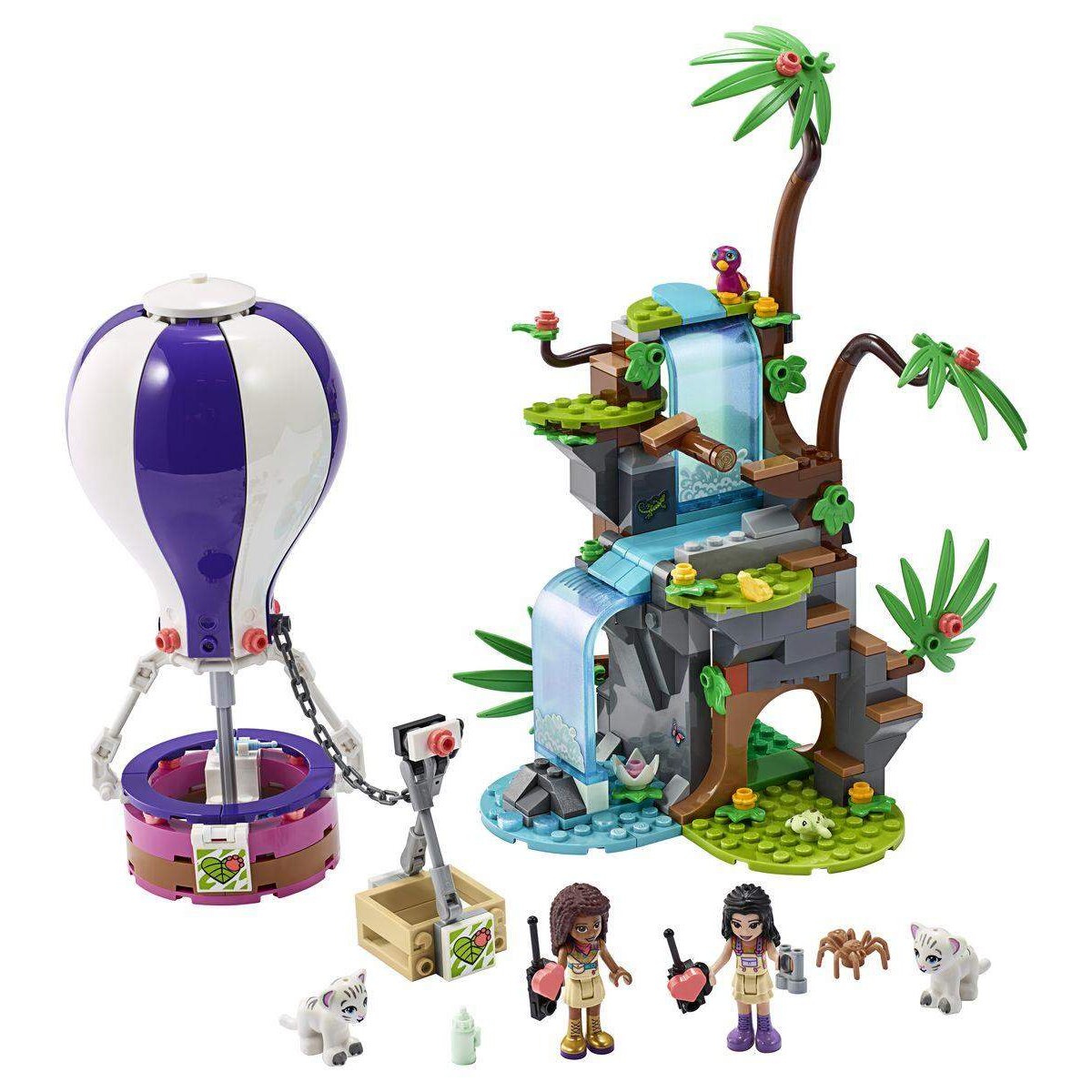 LEGO® Friends 41423 Tiger-Rettung mit Heißluftballon