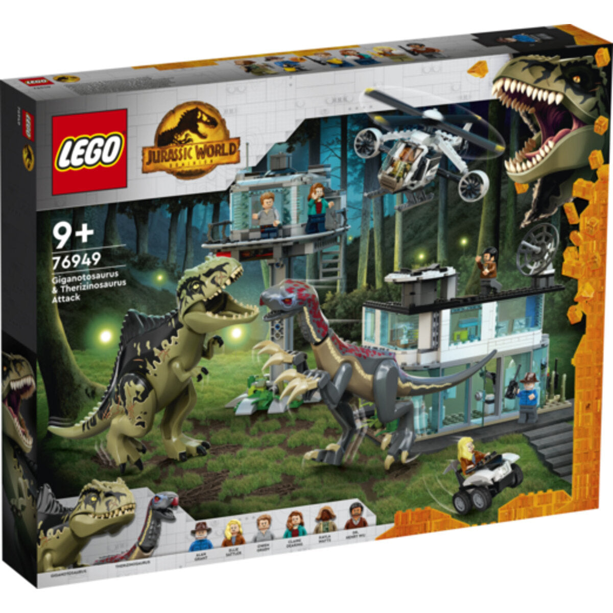 LEGO® Jurassic World™ 76949 Giganotosaurus & Therizinosaurus Angriff