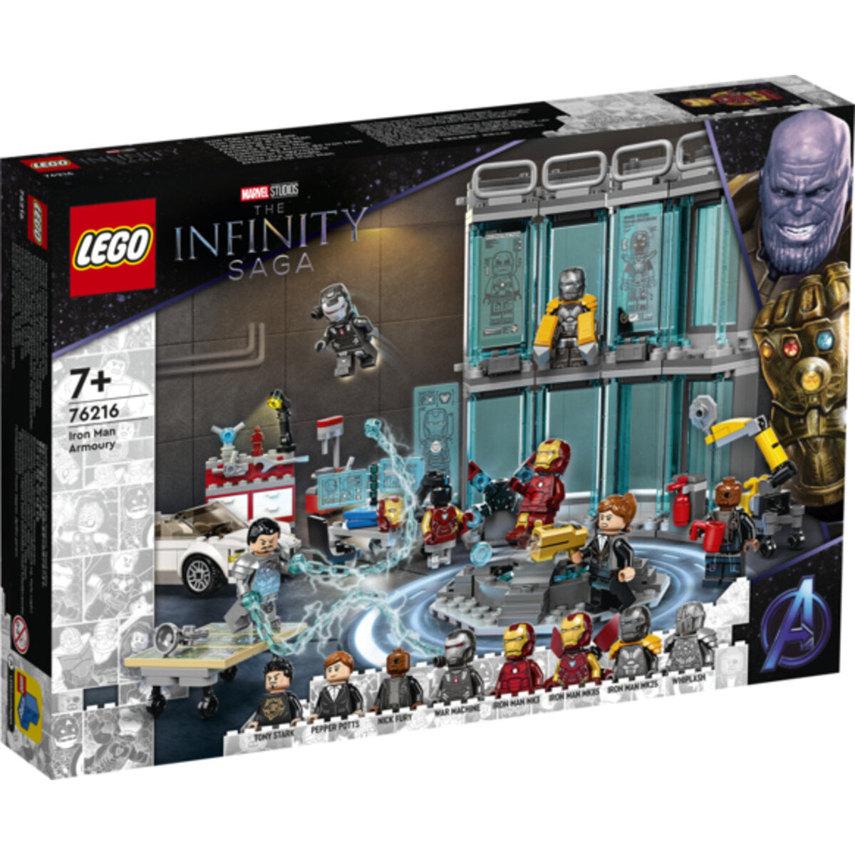 LEGO® Marvel Super Heroes 76216 Iron Mans Werkstatt