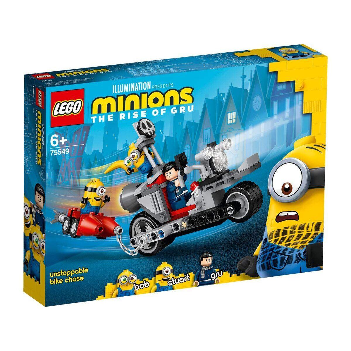 LEGO® Minions™ 75549 Unaufhaltsame Motorrad-Jagd