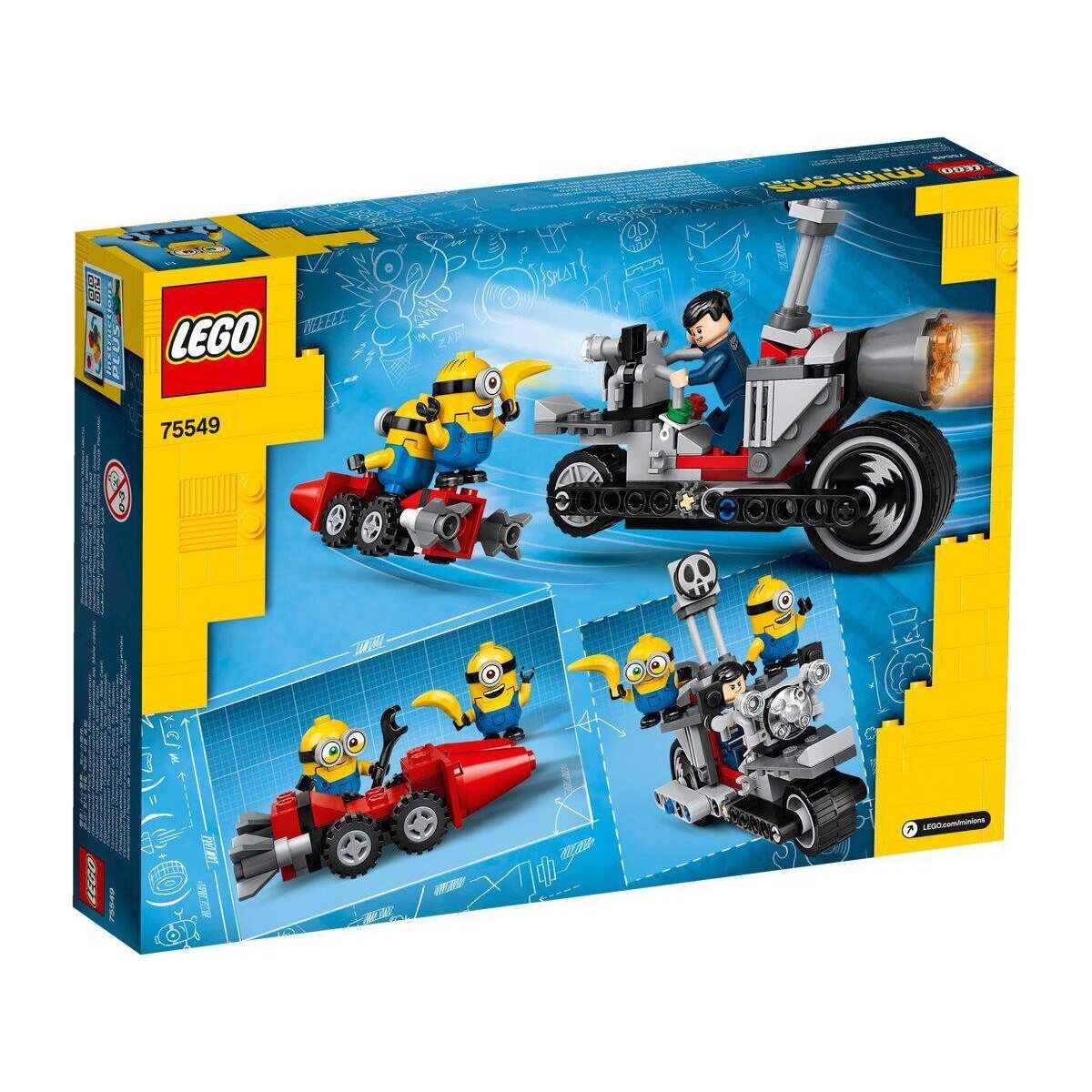 LEGO® Minions™ 75549 Unaufhaltsame Motorrad-Jagd