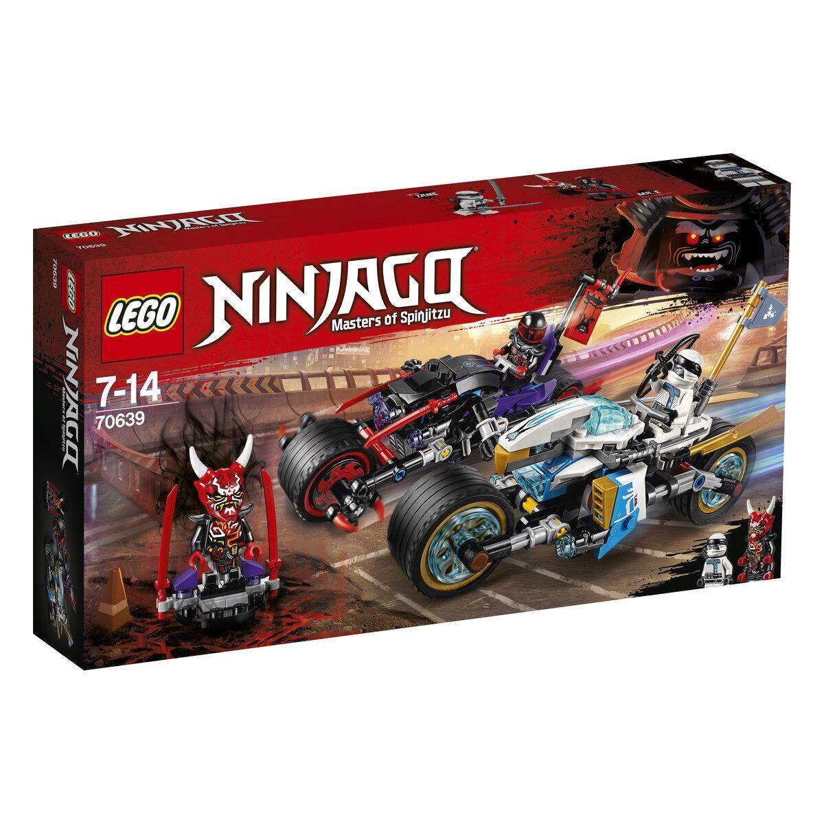 LEGO® NINJAGO® 70639 Straßenrennen des Schlangenjaguars