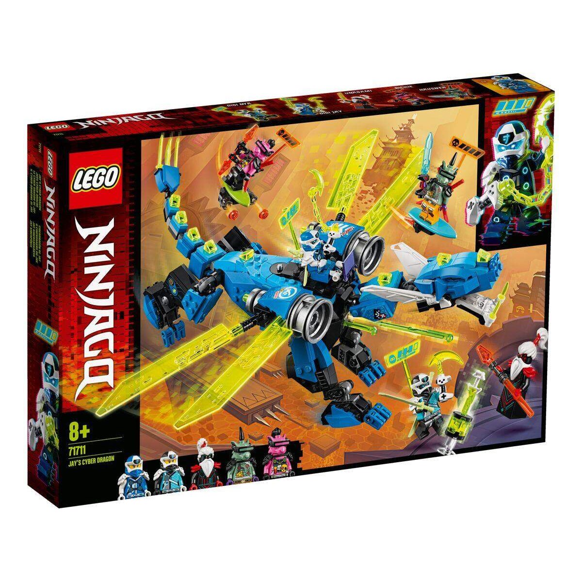 LEGO® NINJAGO® 71711 Jays Cyber-Drache