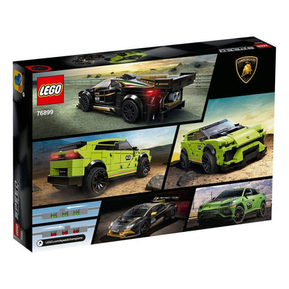 LEGO® Speed Champions 76899 Lamborghini Urus ST-X & Lamborghini Huracán Super Trofeo EVO