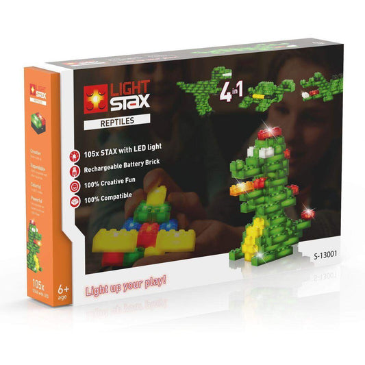 LIGHT STAX® Reptiles 4 in 1, 105 Teile