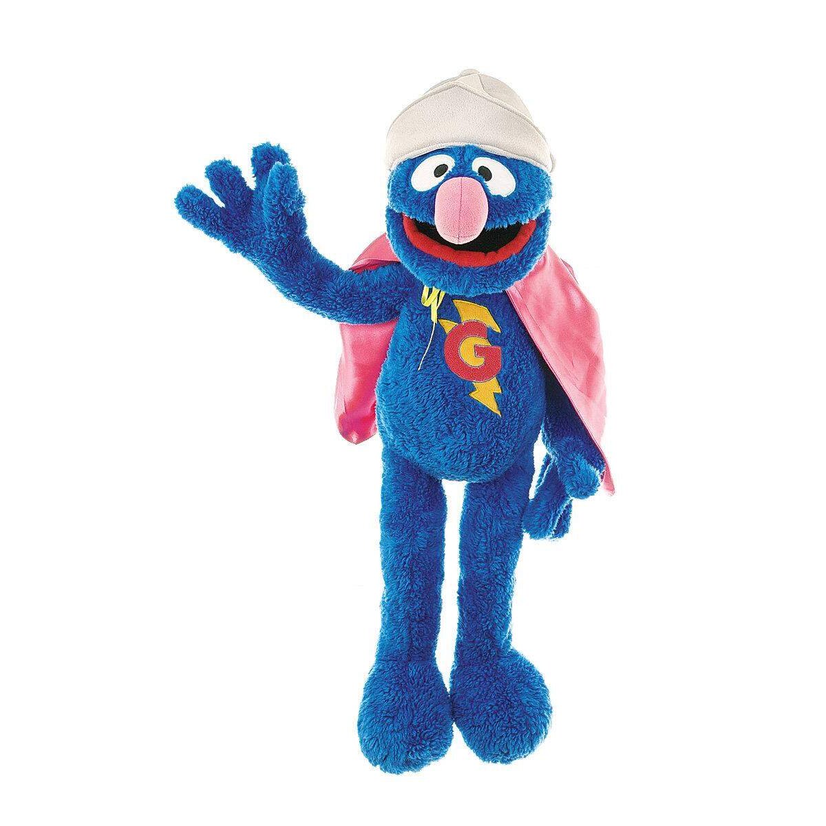 Living Puppets Sesamstraße Handpuppe Super Grobi, 65cm