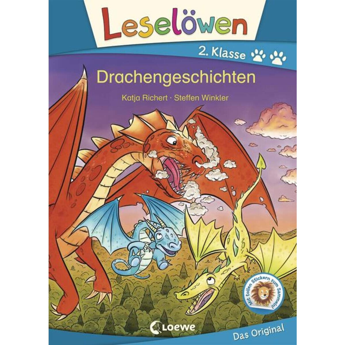 Loewe Leselöwen 2. Klasse - Drachengeschichten von K. Richert