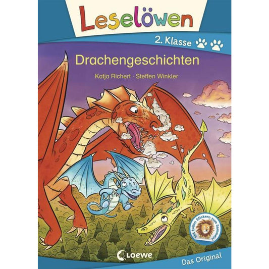 Loewe Leselöwen 2. Klasse - Drachengeschichten von K. Richert