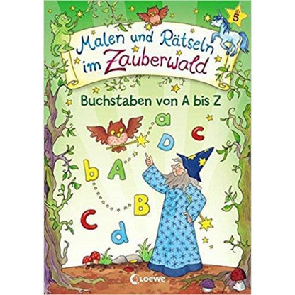 Loewe Malen und Rätseln im Zauberwald Buchstaben von A bis Z