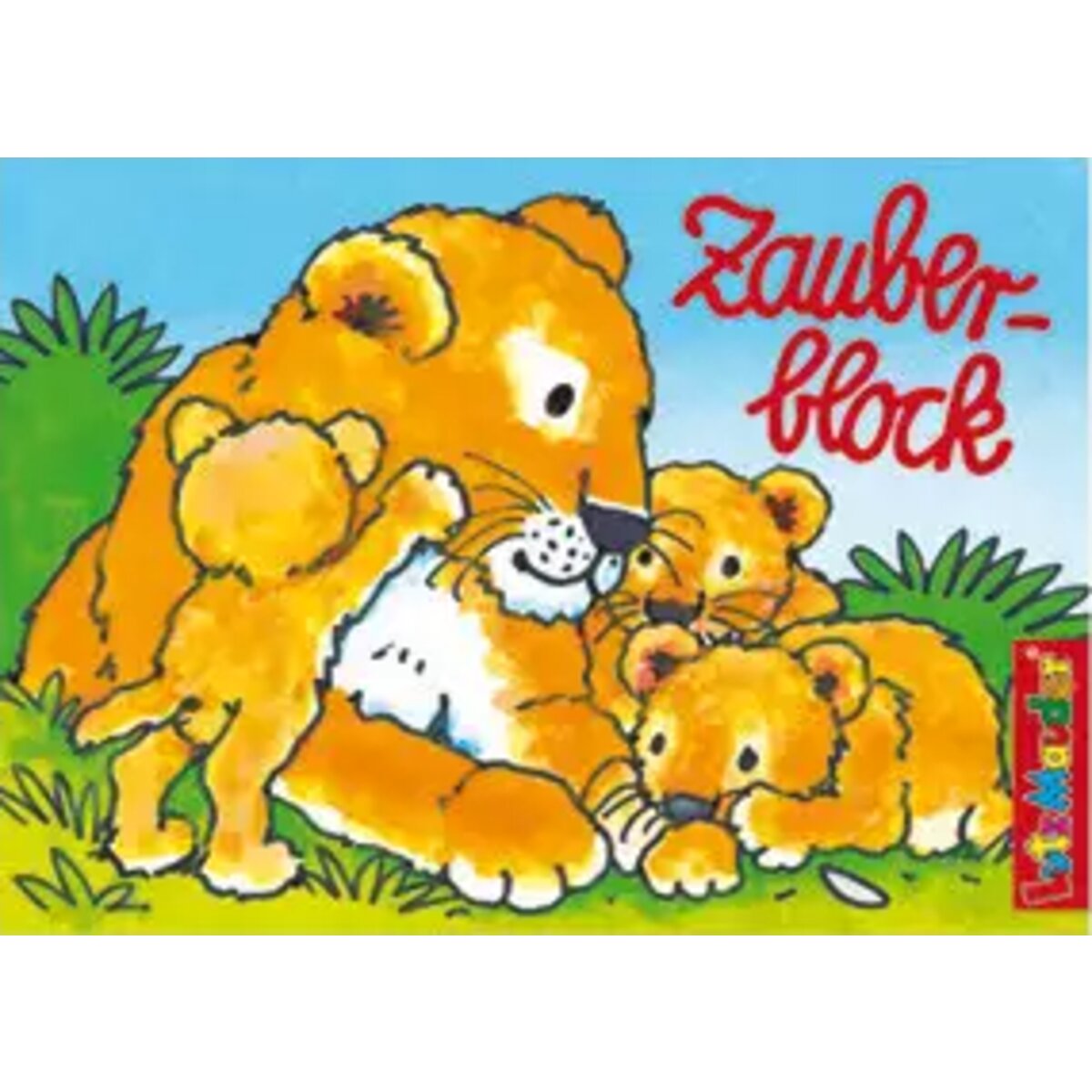 Lutz Mauder Zauberblock Display 10, A7, 4 Motive je 20 Stück
