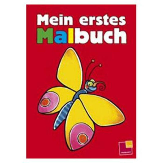 Malbuch Mein erstes Malbuch rot