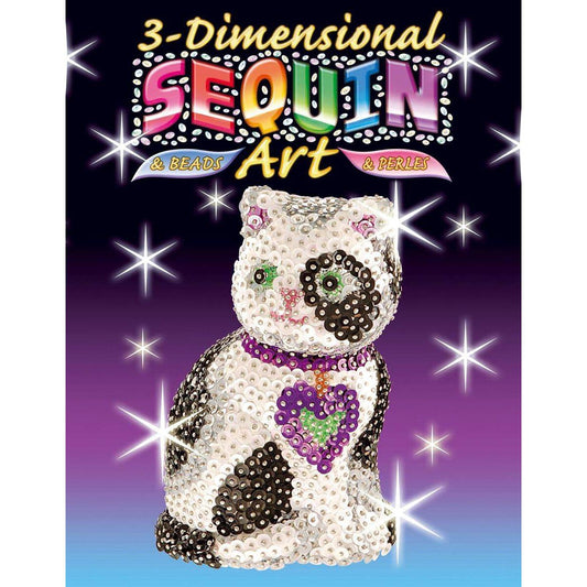 Mammut 3D Sequin Art Katze