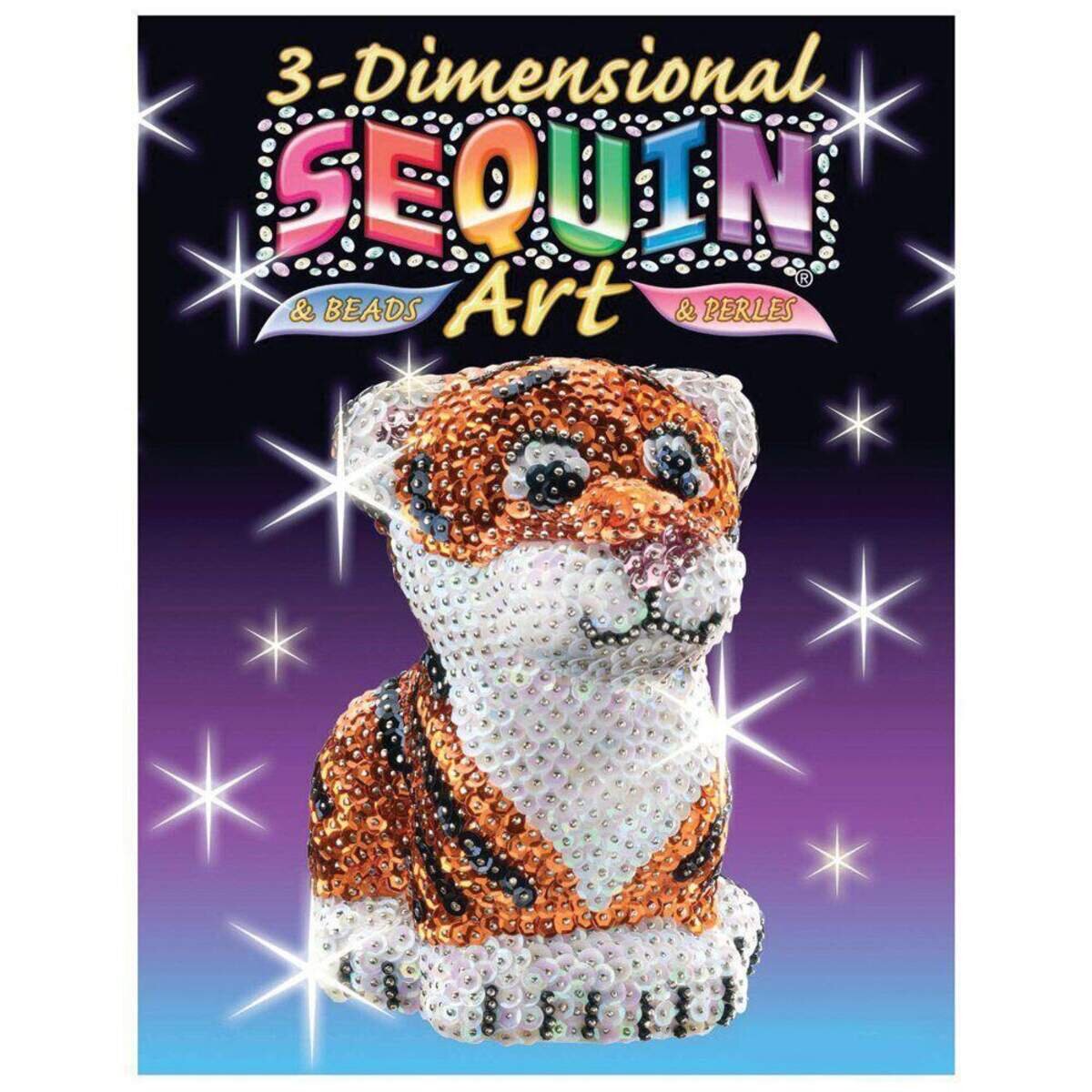 Mammut 3D Sequin Art Tiger
