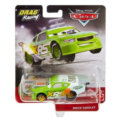 Mattel Disney Cars Xtreme Racing Serie Dragster-Rennen, 1 Stück, sortiert