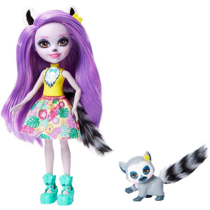 Mattel Enchantimals Larissa Lemur und Ringlet