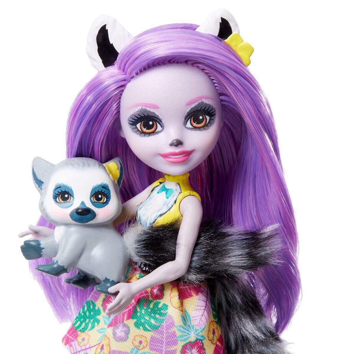 Mattel Enchantimals Larissa Lemur und Ringlet