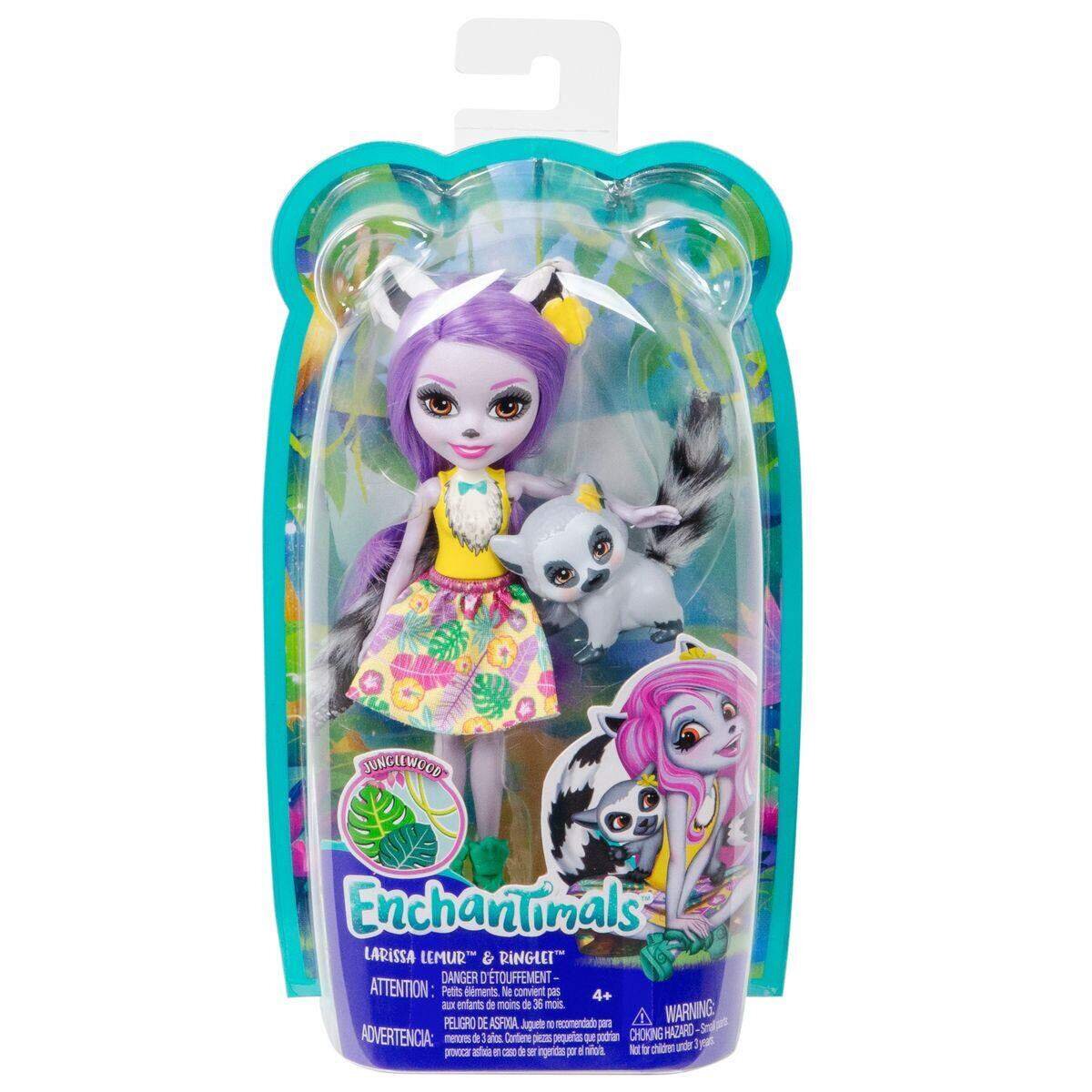 Mattel Enchantimals Larissa Lemur und Ringlet