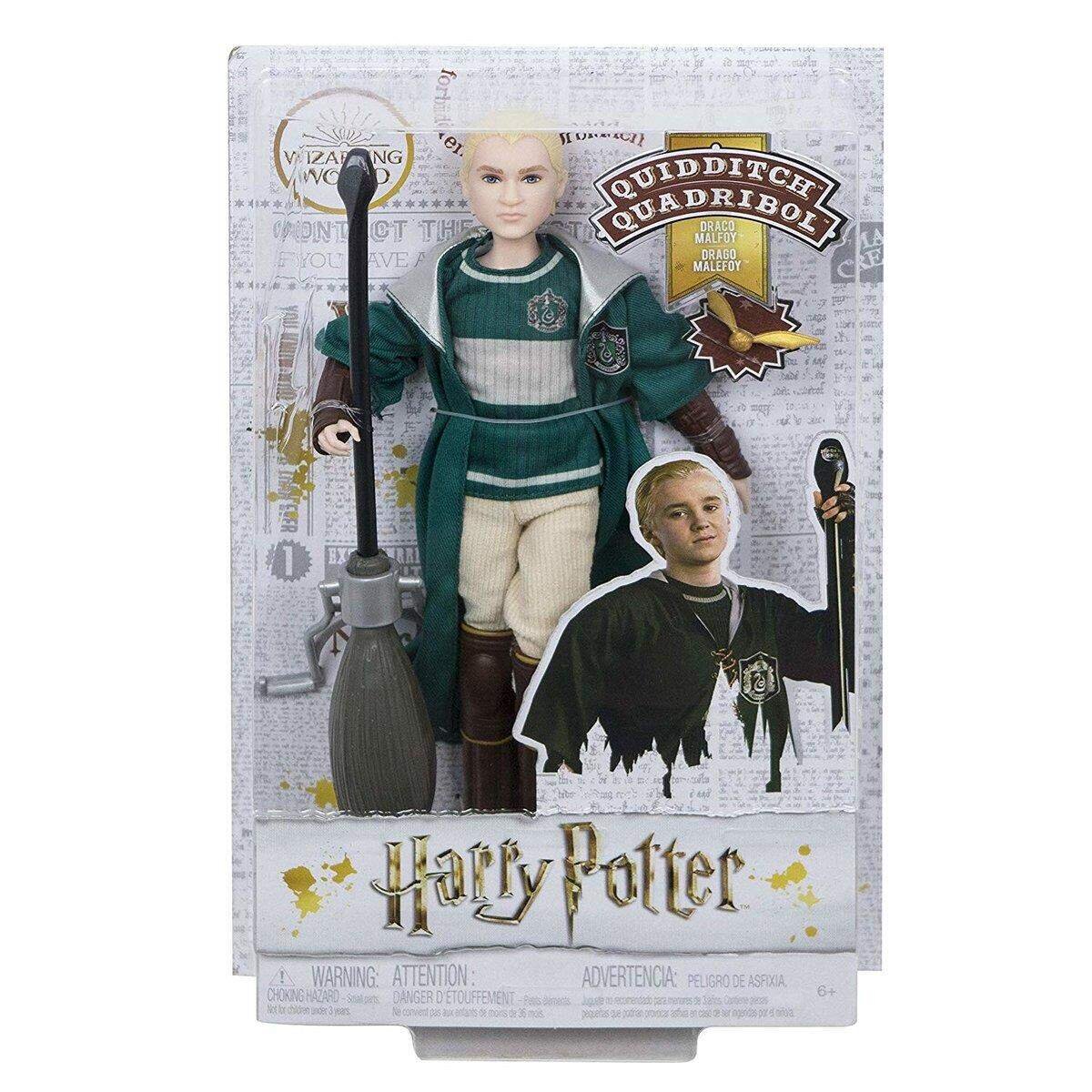 Mattel Harry Potter und Die Kammer des Schreckens Draco Malfoy Quidditch Puppe