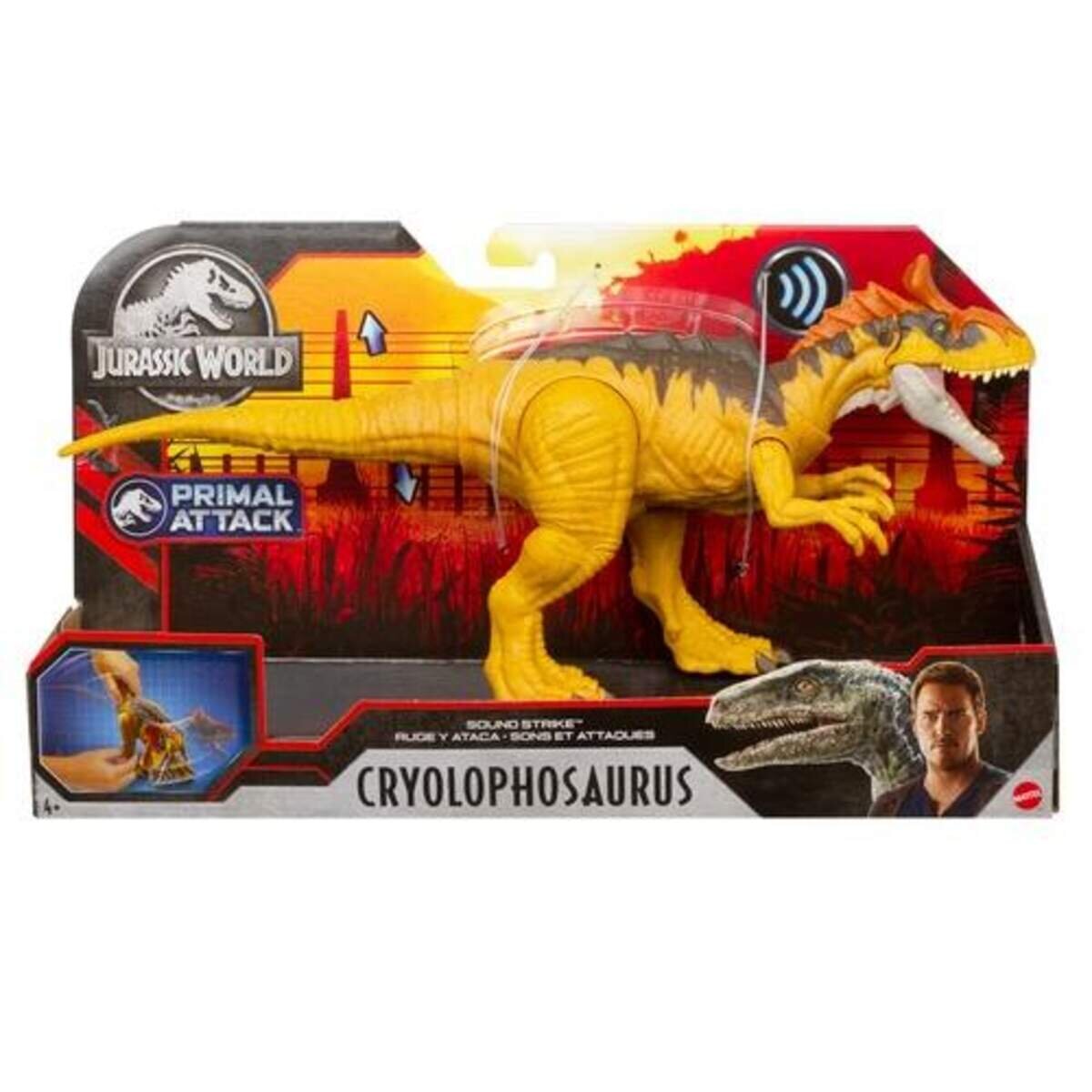 Mattel Jurassic World Brüllattacke, sortiert