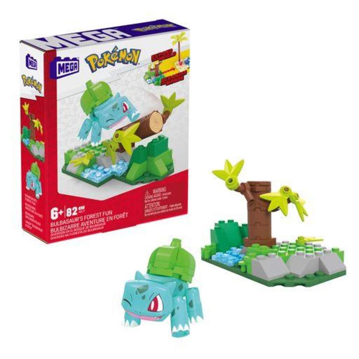 Mattel Mega Construx Pokemon - Bisasams Waldabenteuer