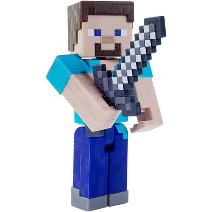 Mattel Minecraft Craft-A-Block Figur Steve