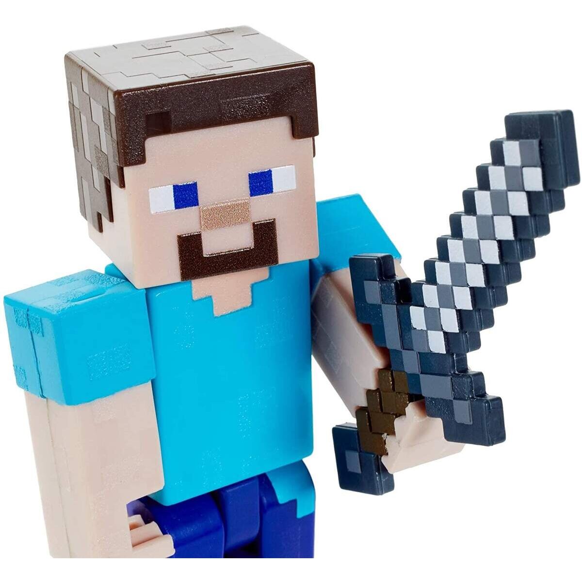 Mattel Minecraft Craft-A-Block Figur Steve