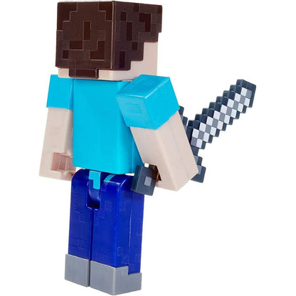 Mattel Minecraft Craft-A-Block Figur Steve