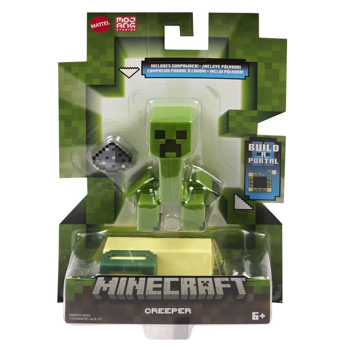 Mattel Minecraft Craft-A-Block Creeper