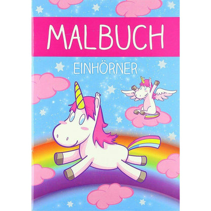 Media Verlag Malbuch für Kinder - Einhörner