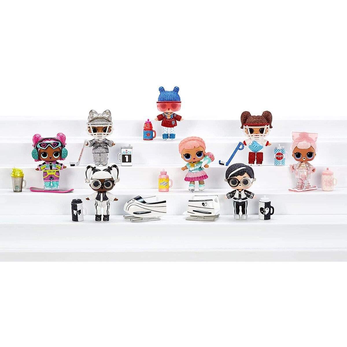MGA Entertainment L.O.L. Surprise All Star Sports in PDQ- Winter Games, 1 Stück, sortiert