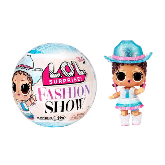 MGA Entertainment L.O.L. Surprise Fashion Show Dolls in Paper Ball with 8 Surprises, 1 Stück, sortiert