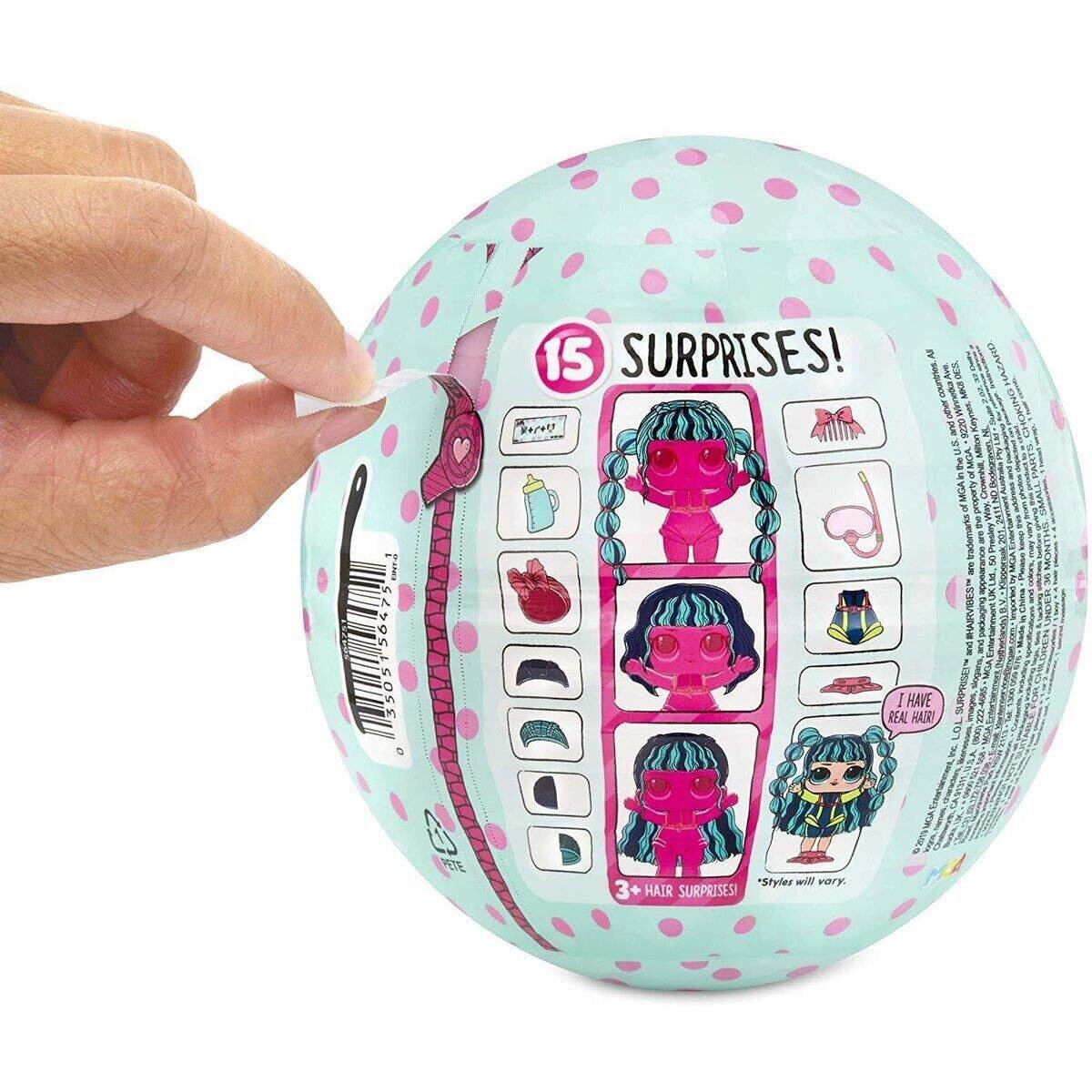 MGA Entertainment L.O.L. Surprise #Hairvibes Tots Series for Sidekick