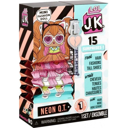 MGA Entertainment L.O.L. Surprise J.K. Doll- Neon Q.T.